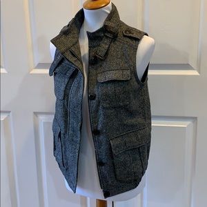 Tweed vest